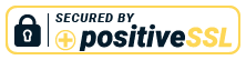 Secured by: positiveSSL